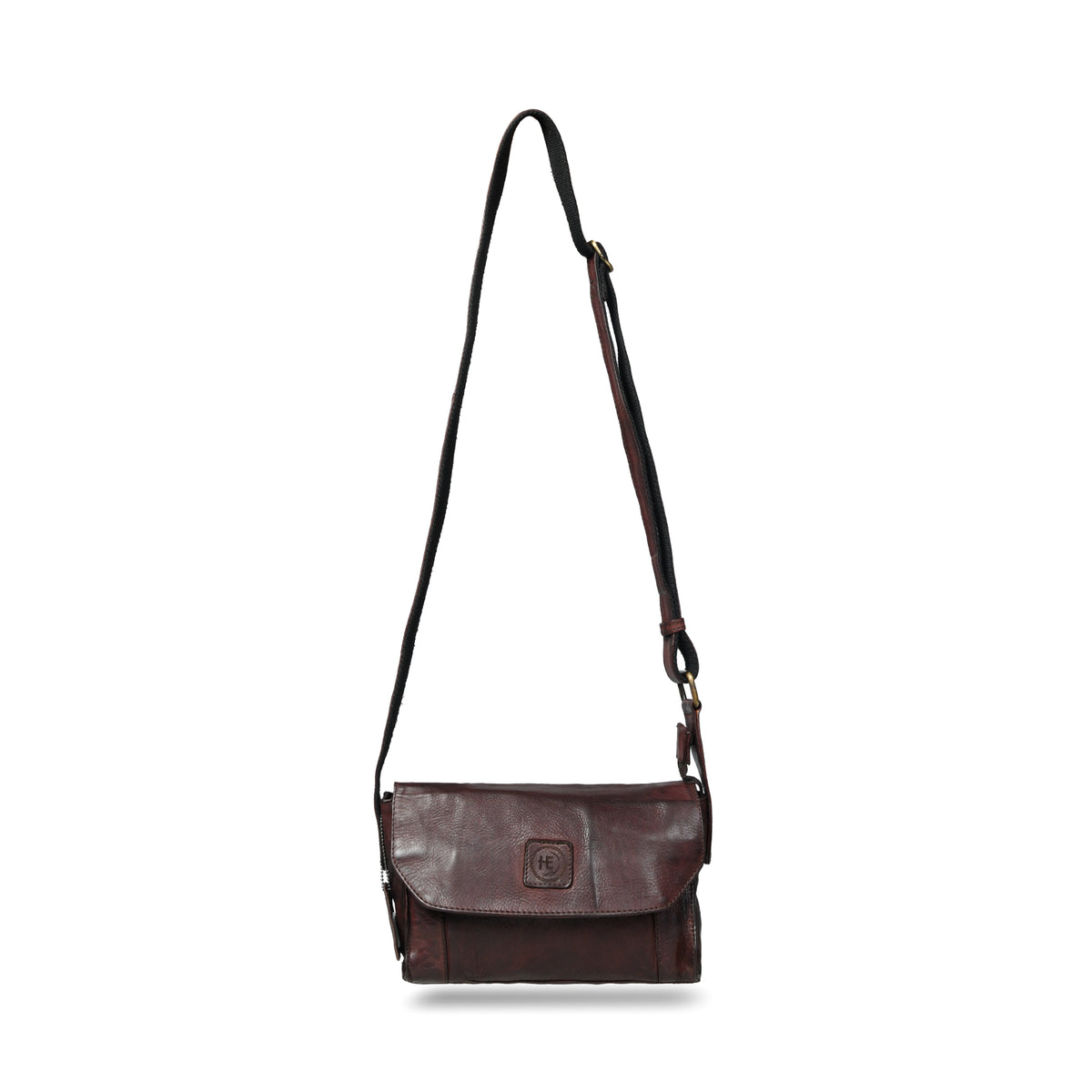Heritage Leather Crossbody Bag Timeless Full-Grain Leather