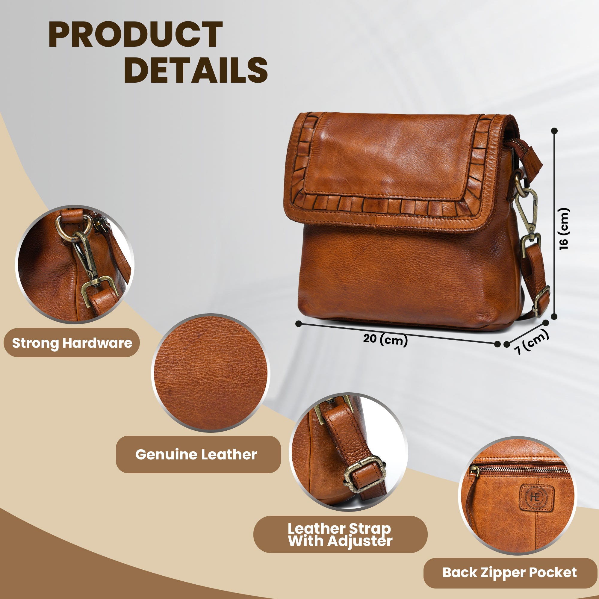 Verdant Crossbody Women's Leather Handbag