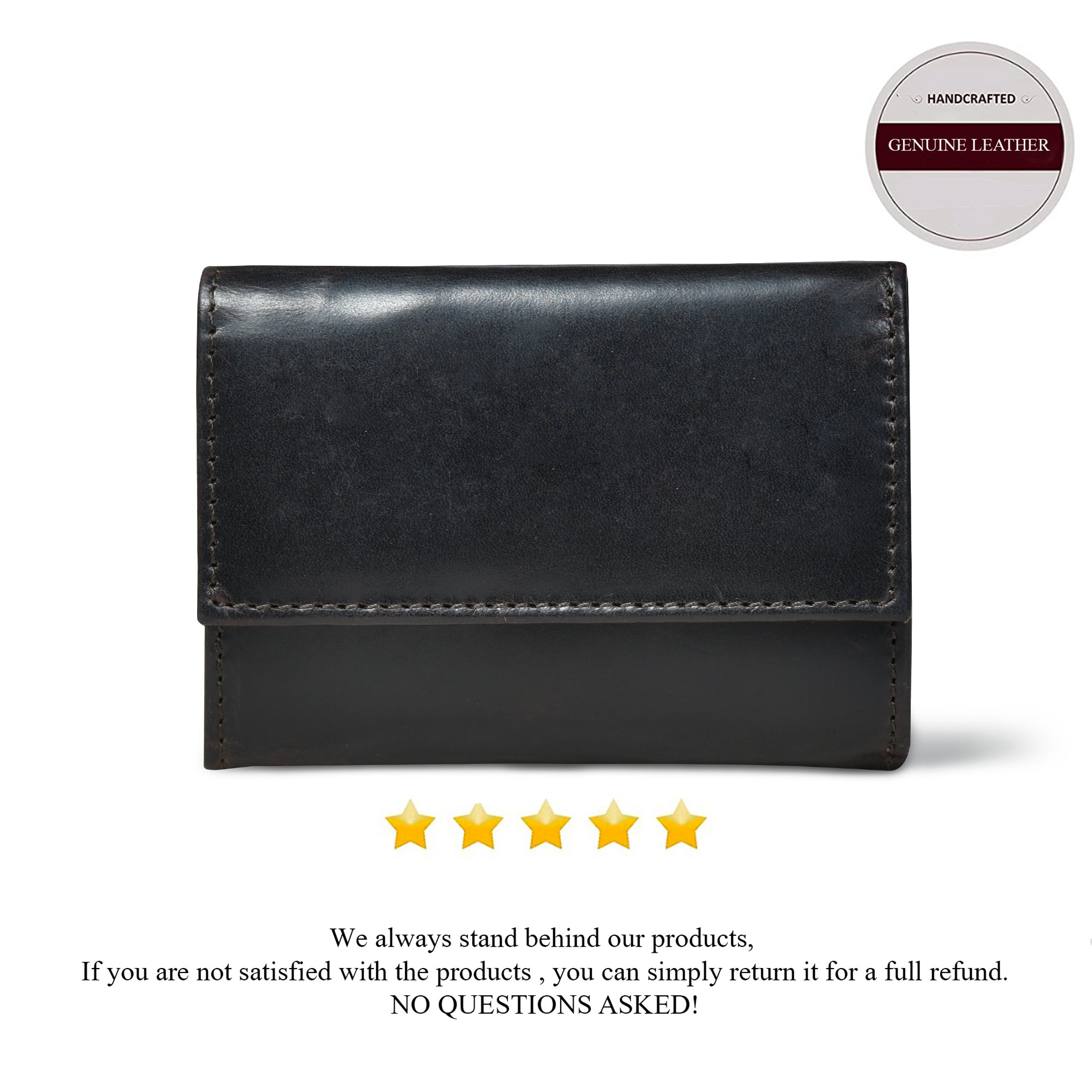 Heritage Buffalo Leather Bifold Wallet