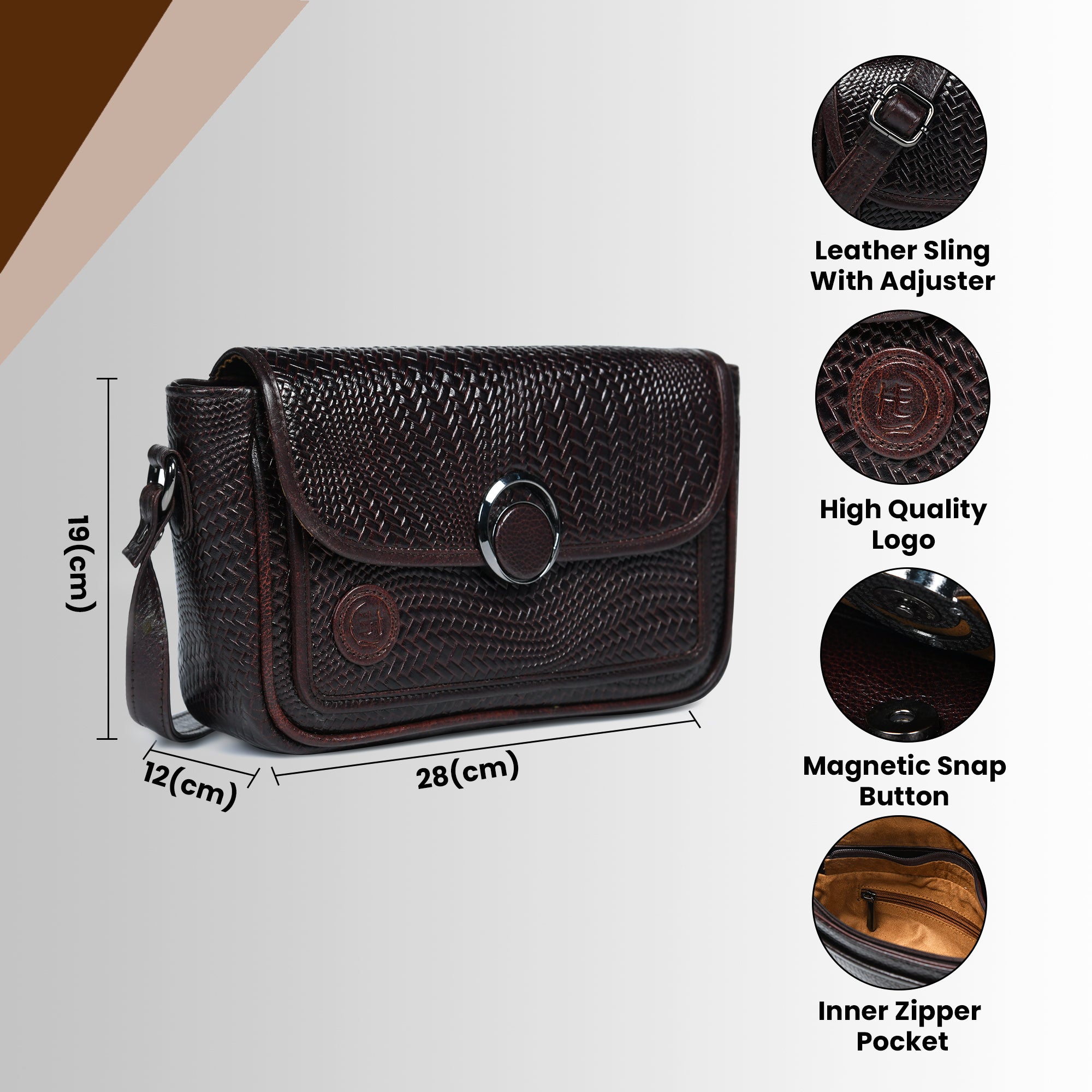 Chic Leather Women's Handbag