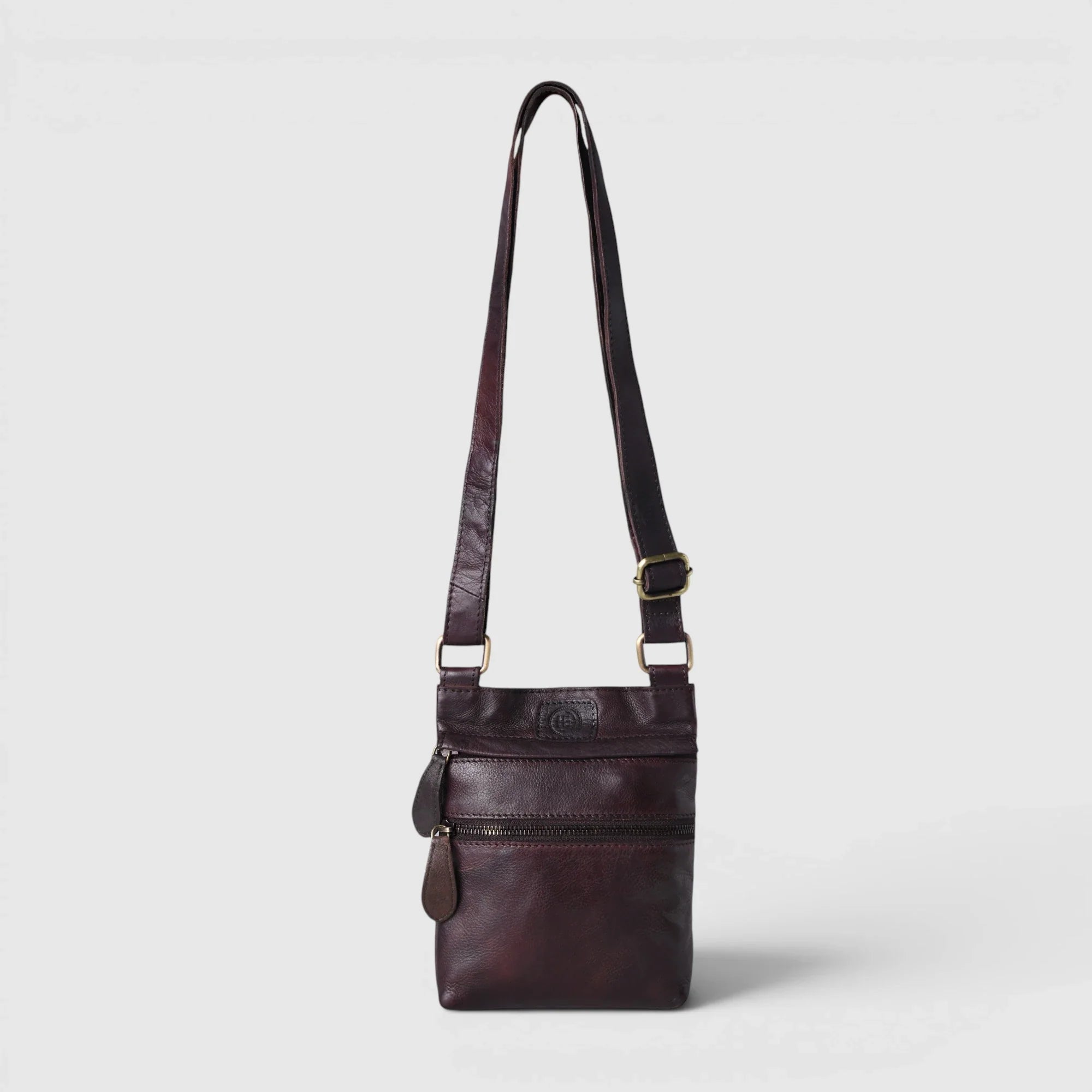 Vintage Terra Crossbody Bag - Expresso brown