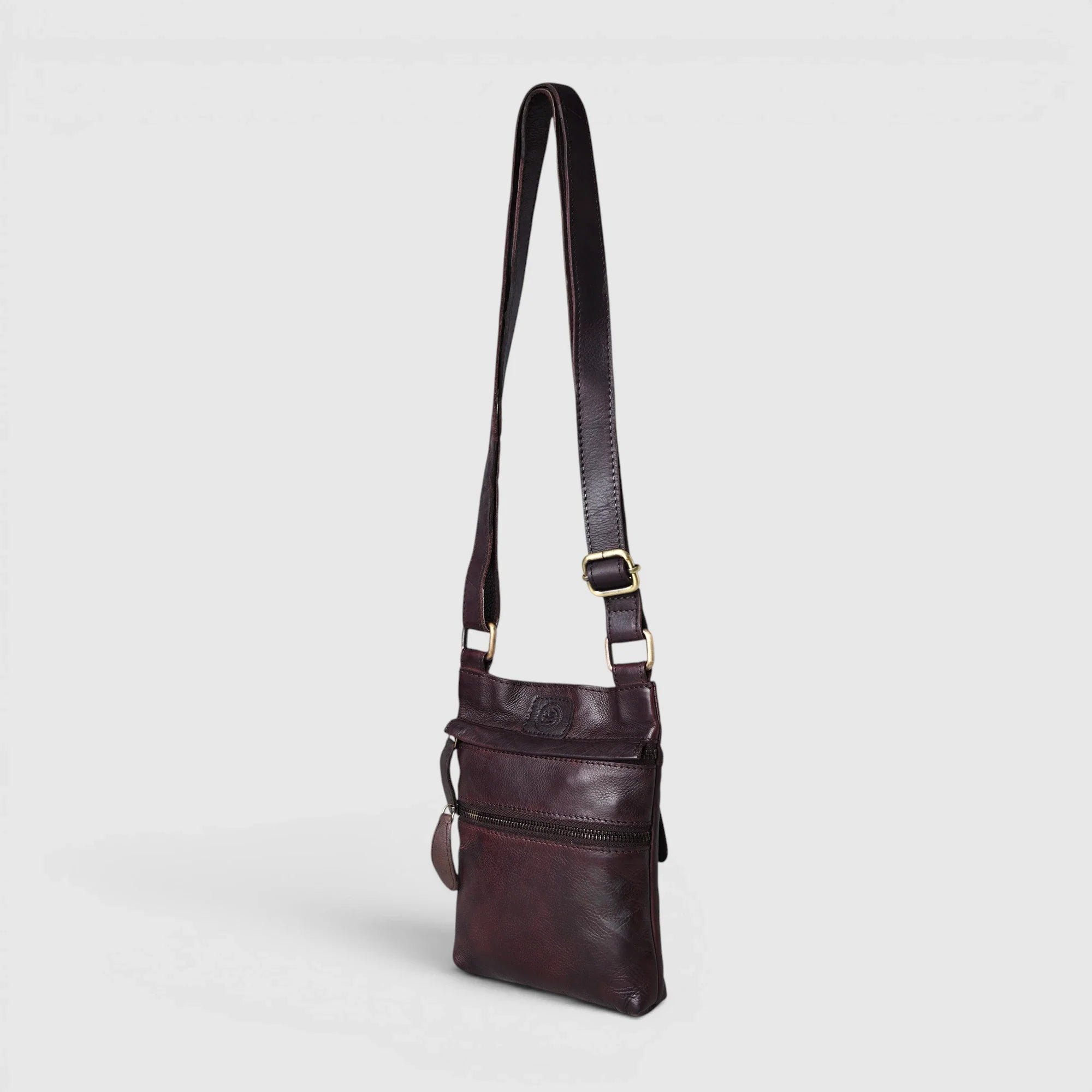 Vintage Terra Crossbody Bag - Expresso brown