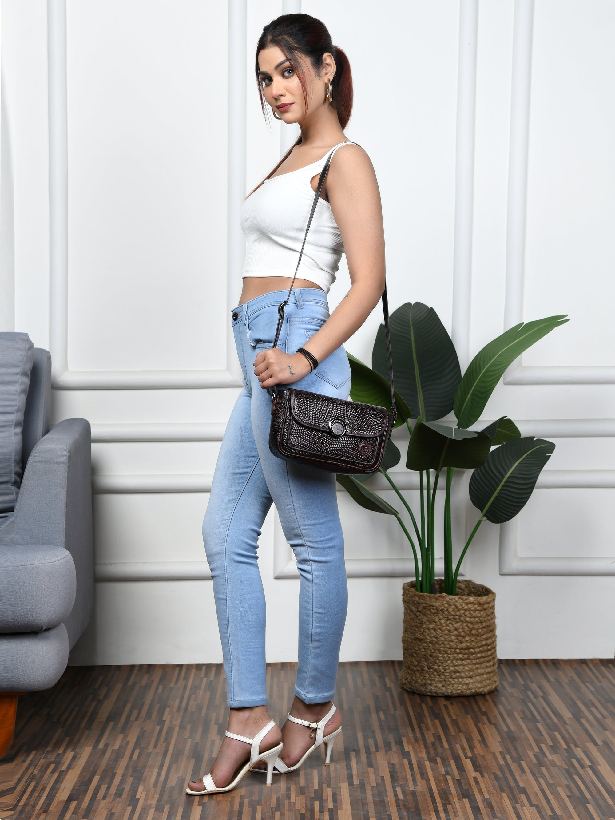 Chic Leather Women's Handbag