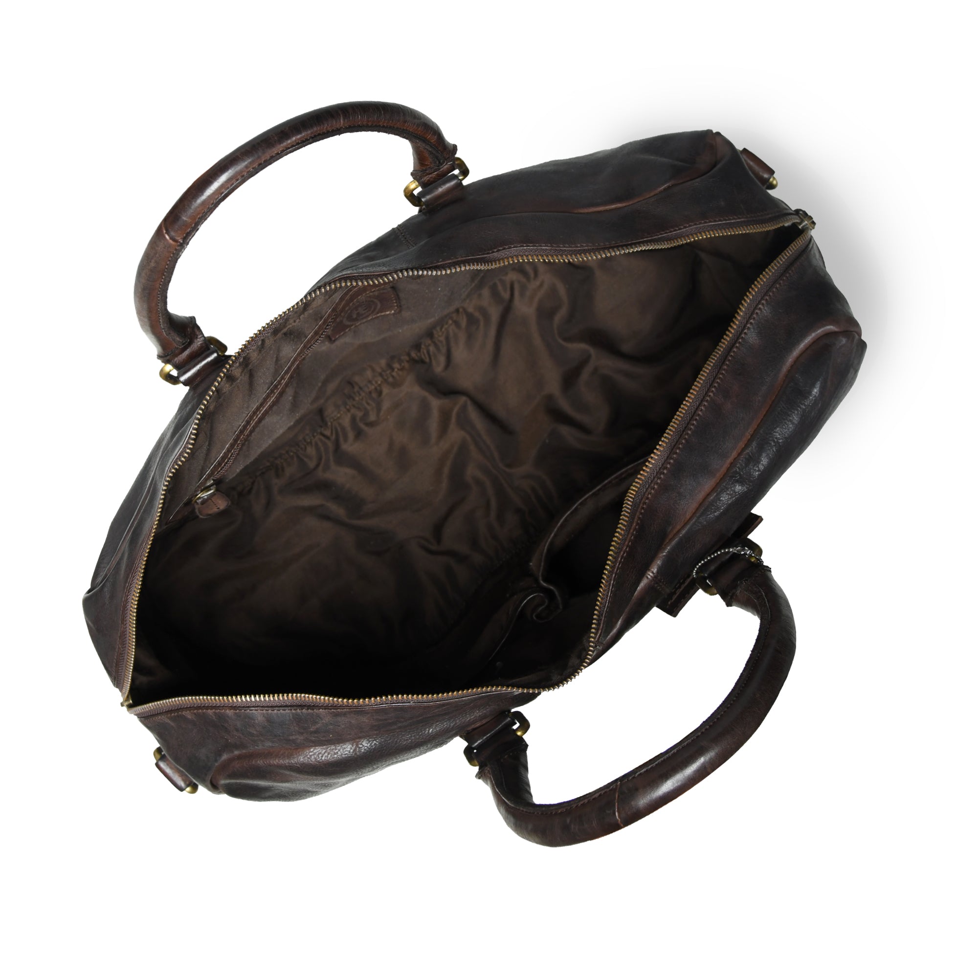 Imperium Luxe Leather Duffel - Tan Colour