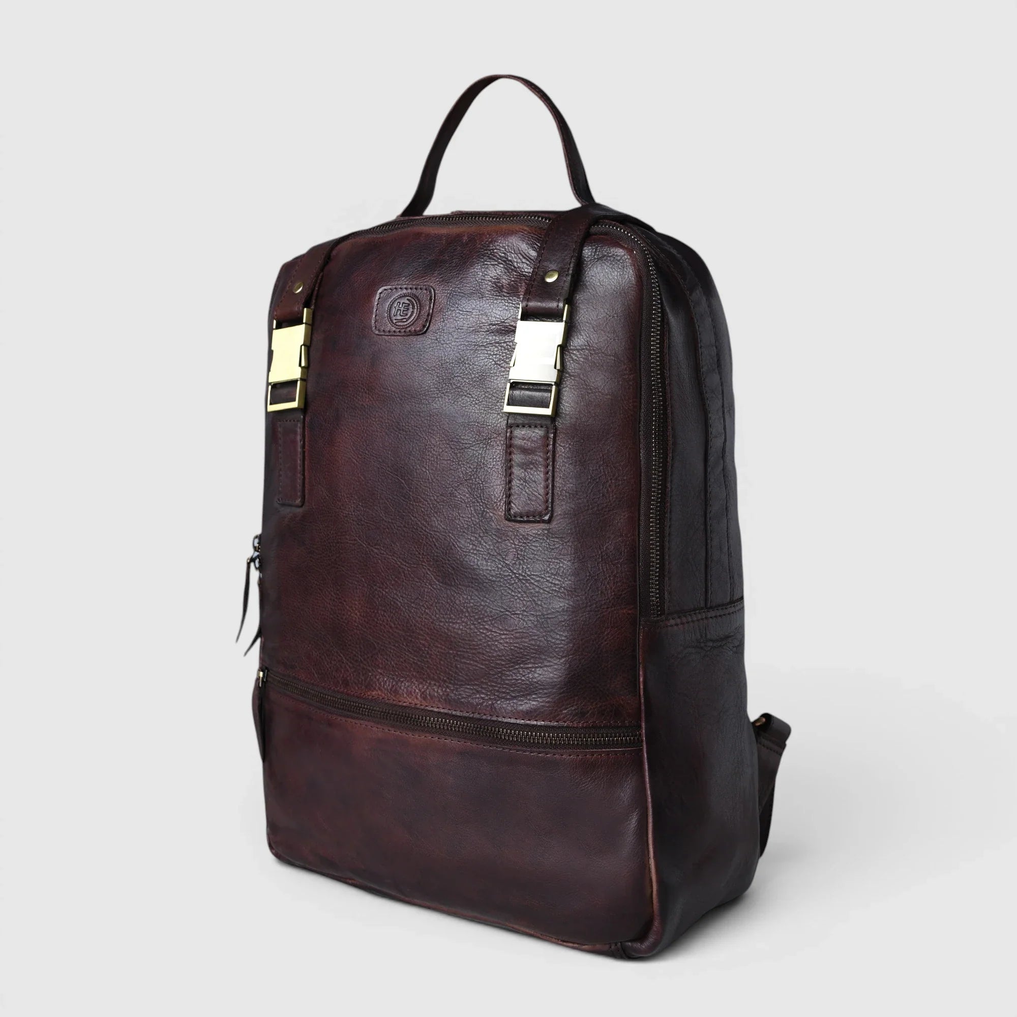Oakridge Leather Backpack – Expresso Brown