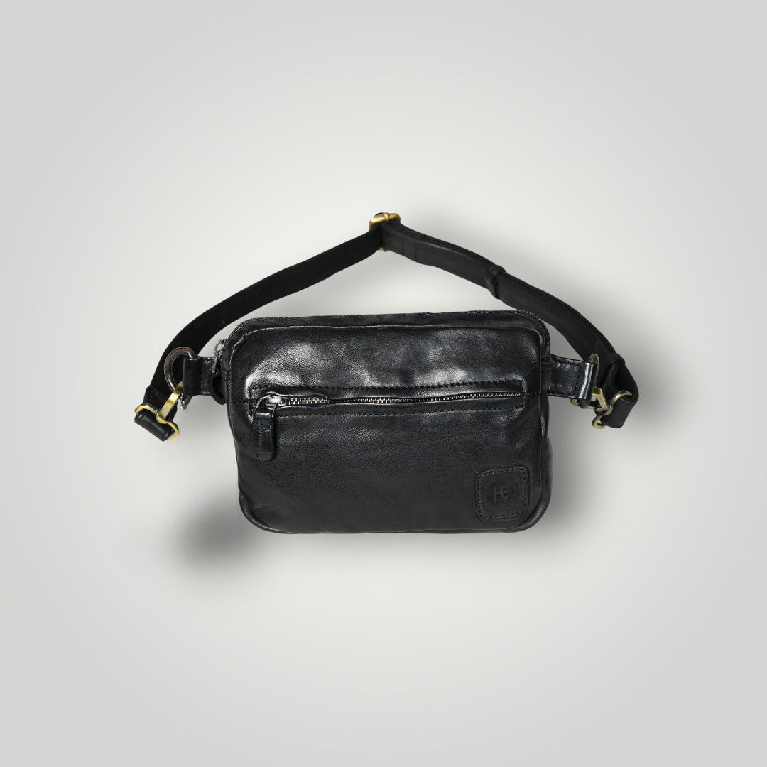 Urban Voyager Belt Bag - Black Colour