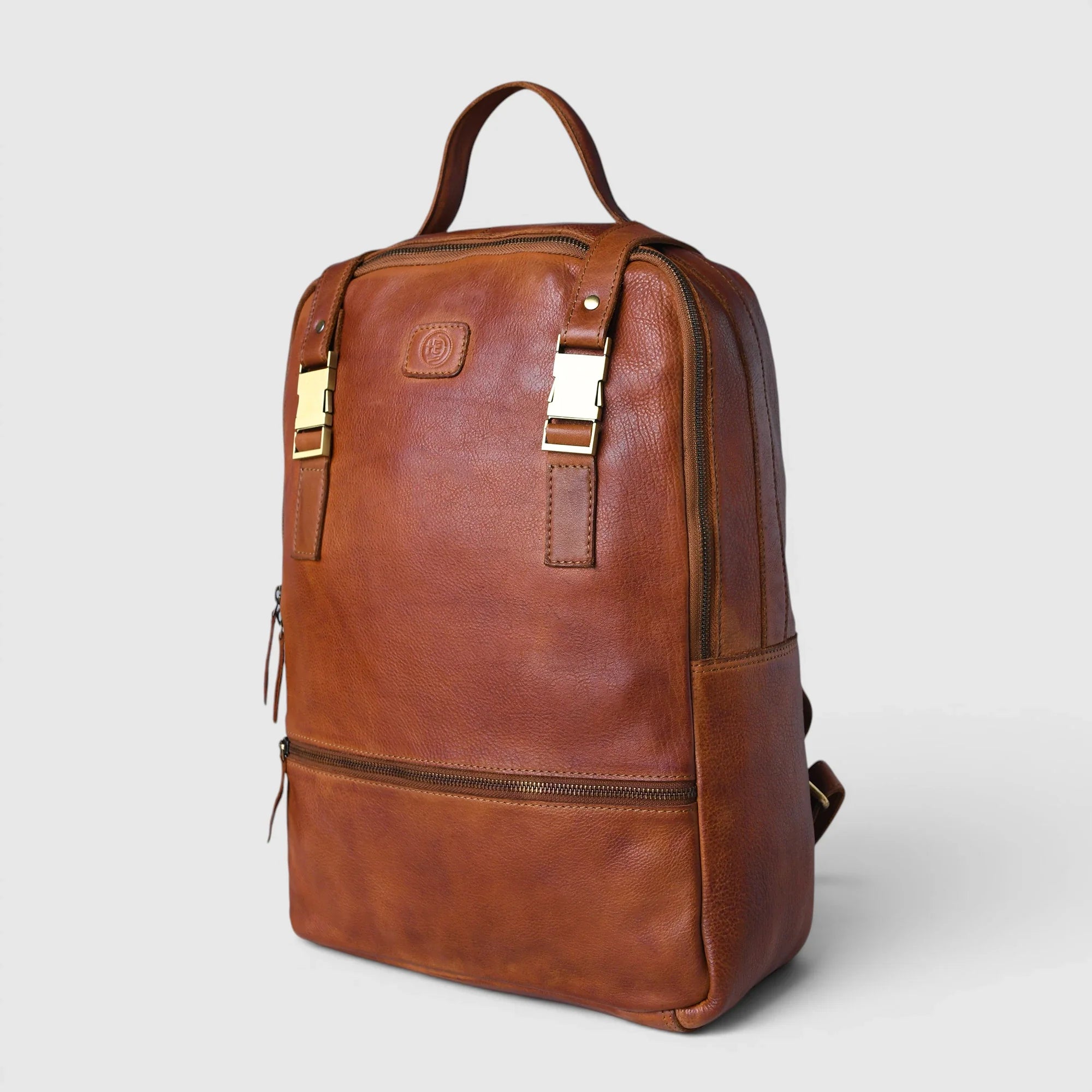 Oakridge Leather Backpack – Vintage Tan