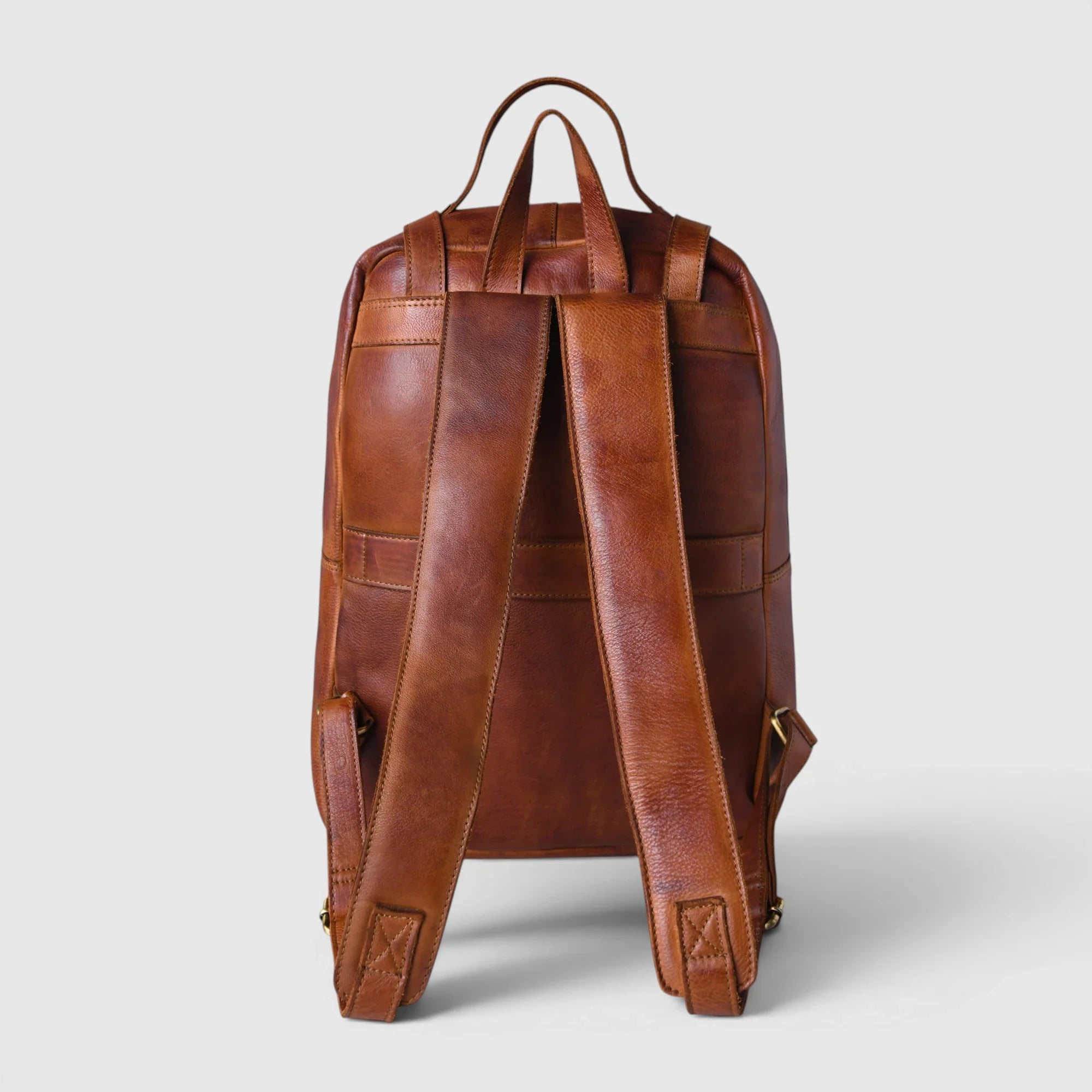 Oakridge Leather Backpack – Vintage Tan