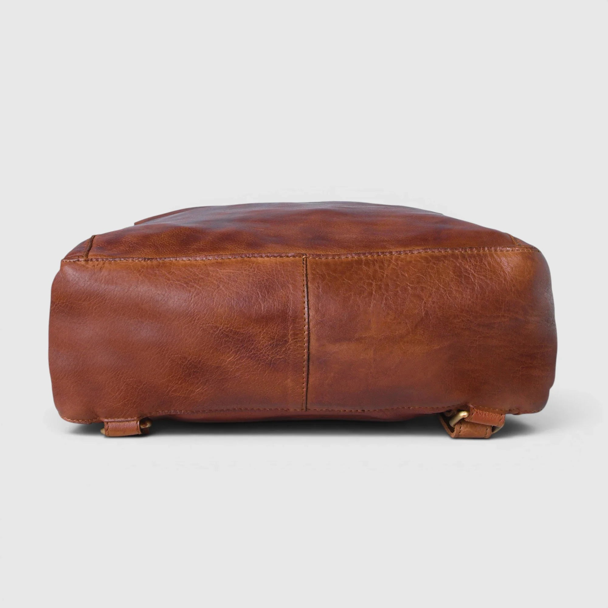 Siena Convertible Leather Backpack – Saddle Tan