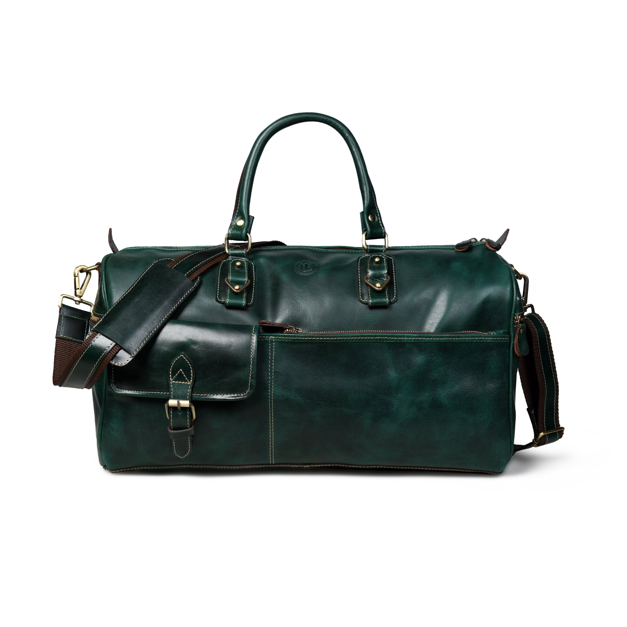 The Odyssey Leather Travel Duffel Bag