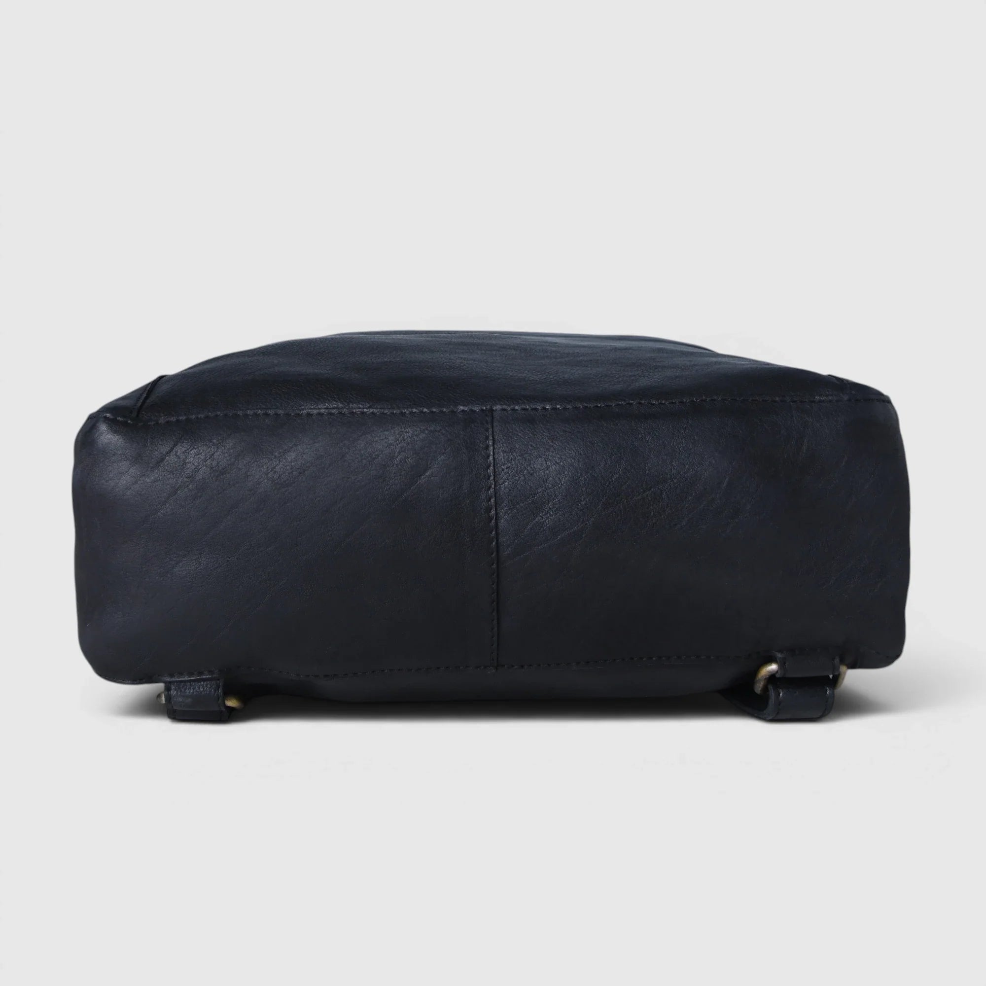 Siena Convertible Leather Backpack  – Black