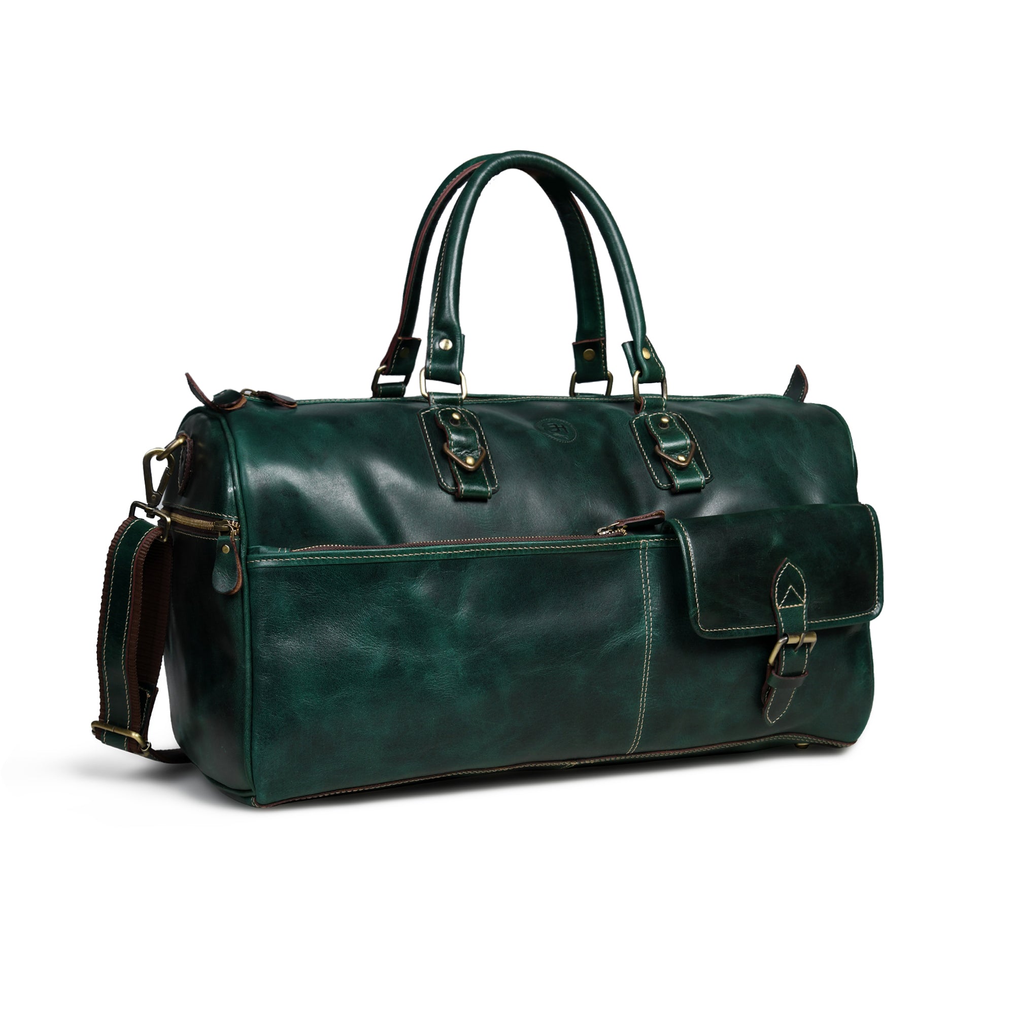 The Odyssey Leather Travel Duffel Bag