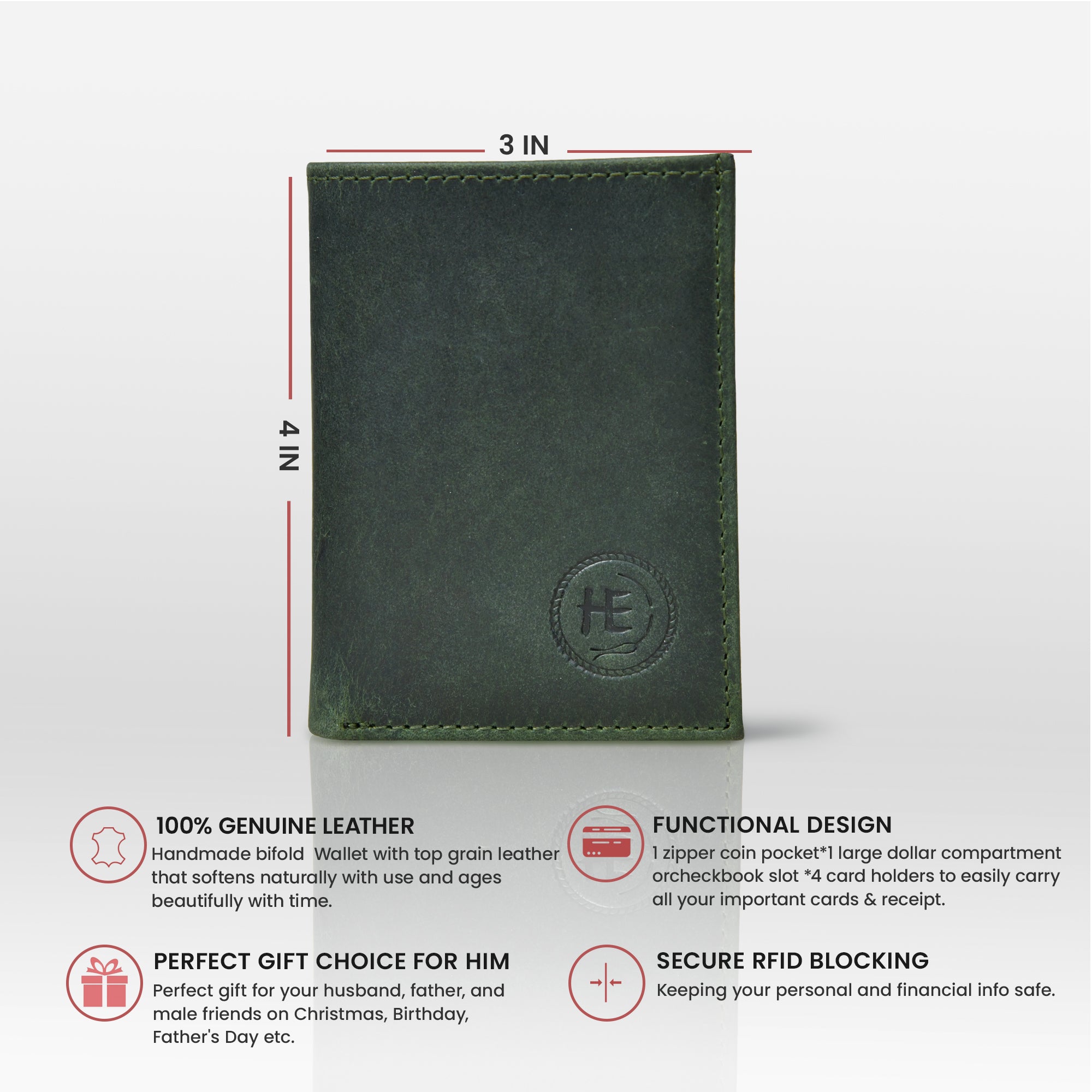 Ironwood Leather Wallet