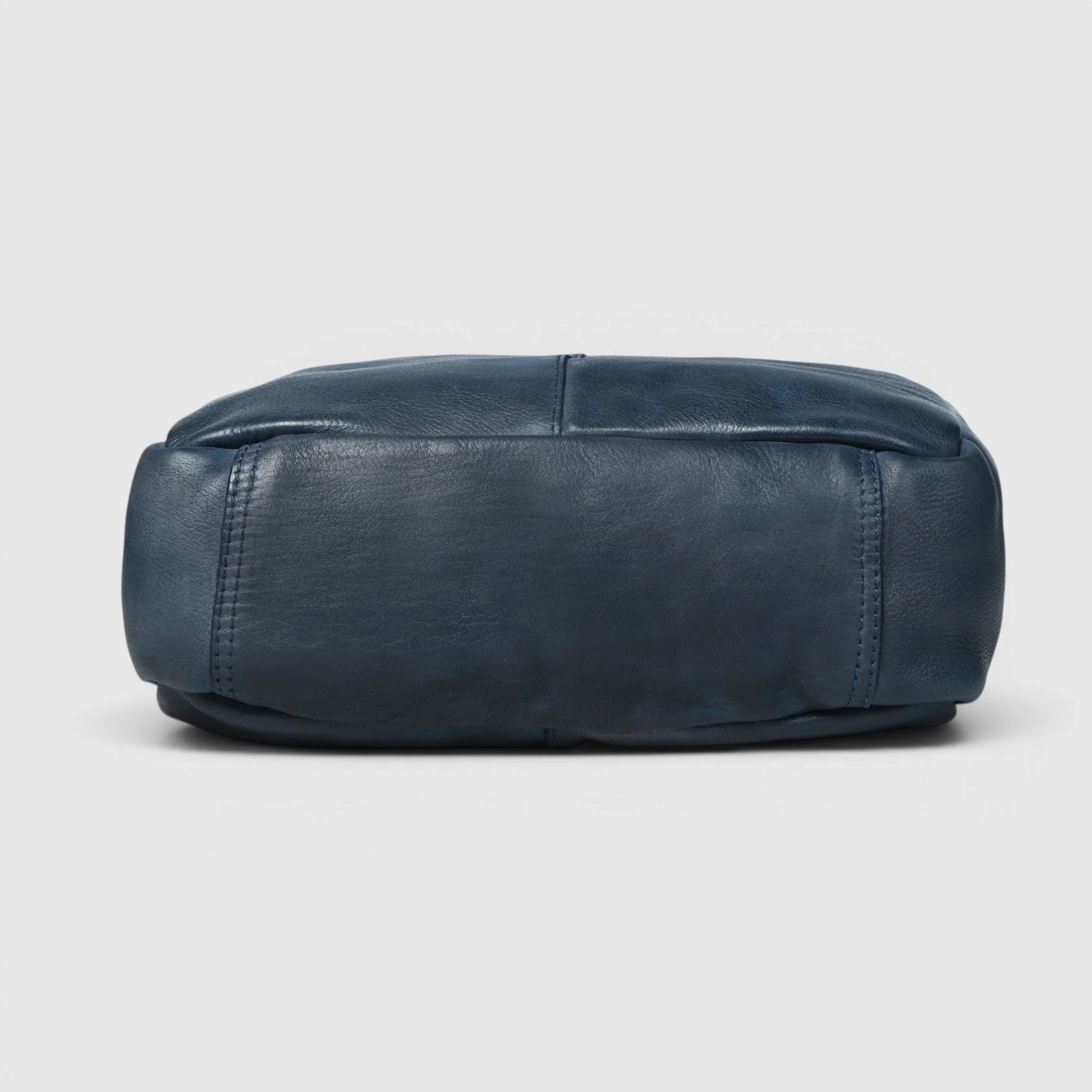 Hestern Midnight Classic Women’s Leather Tote - Navy Blue