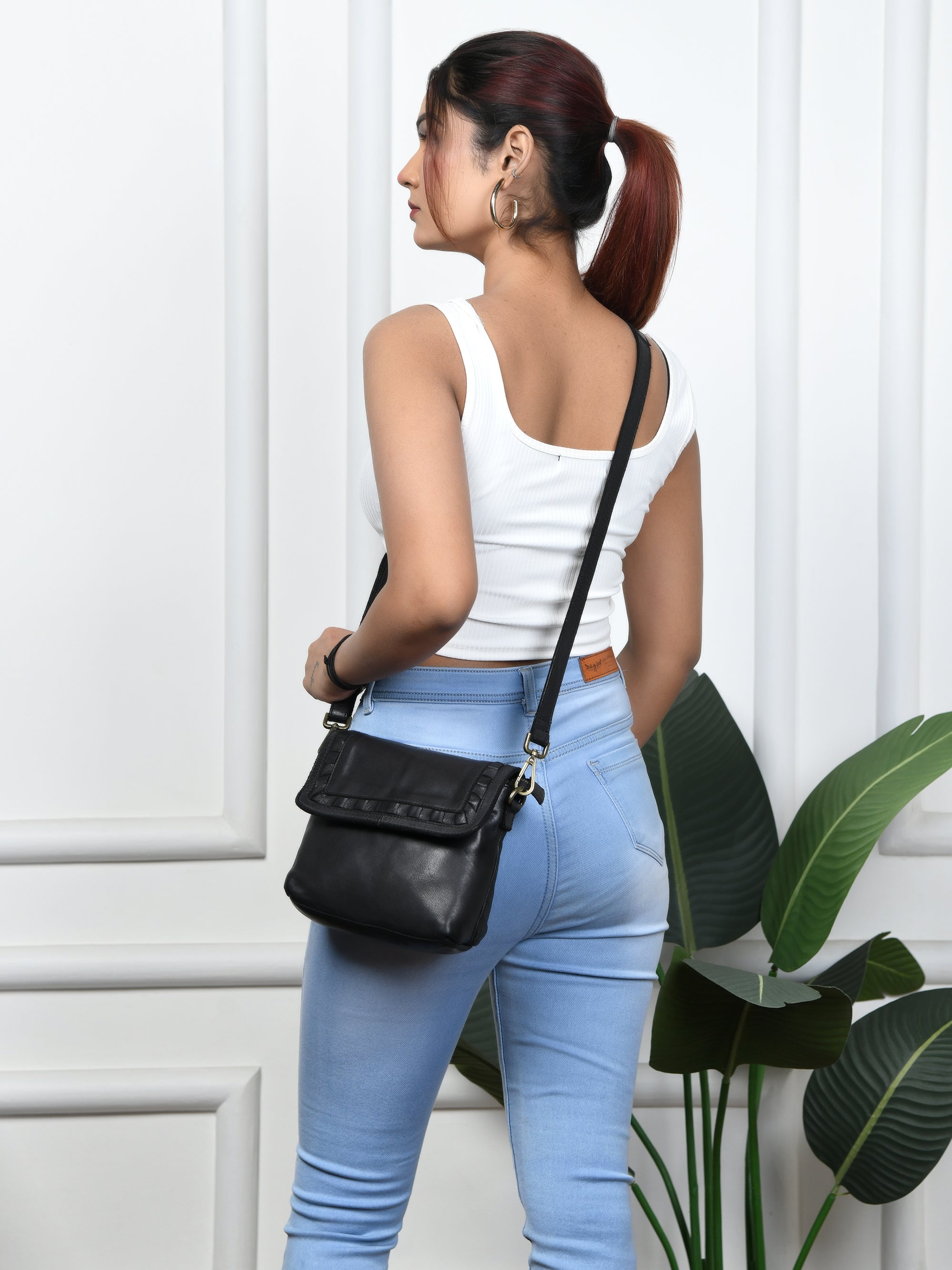 Verdant Crossbody Women's Leather Handbag