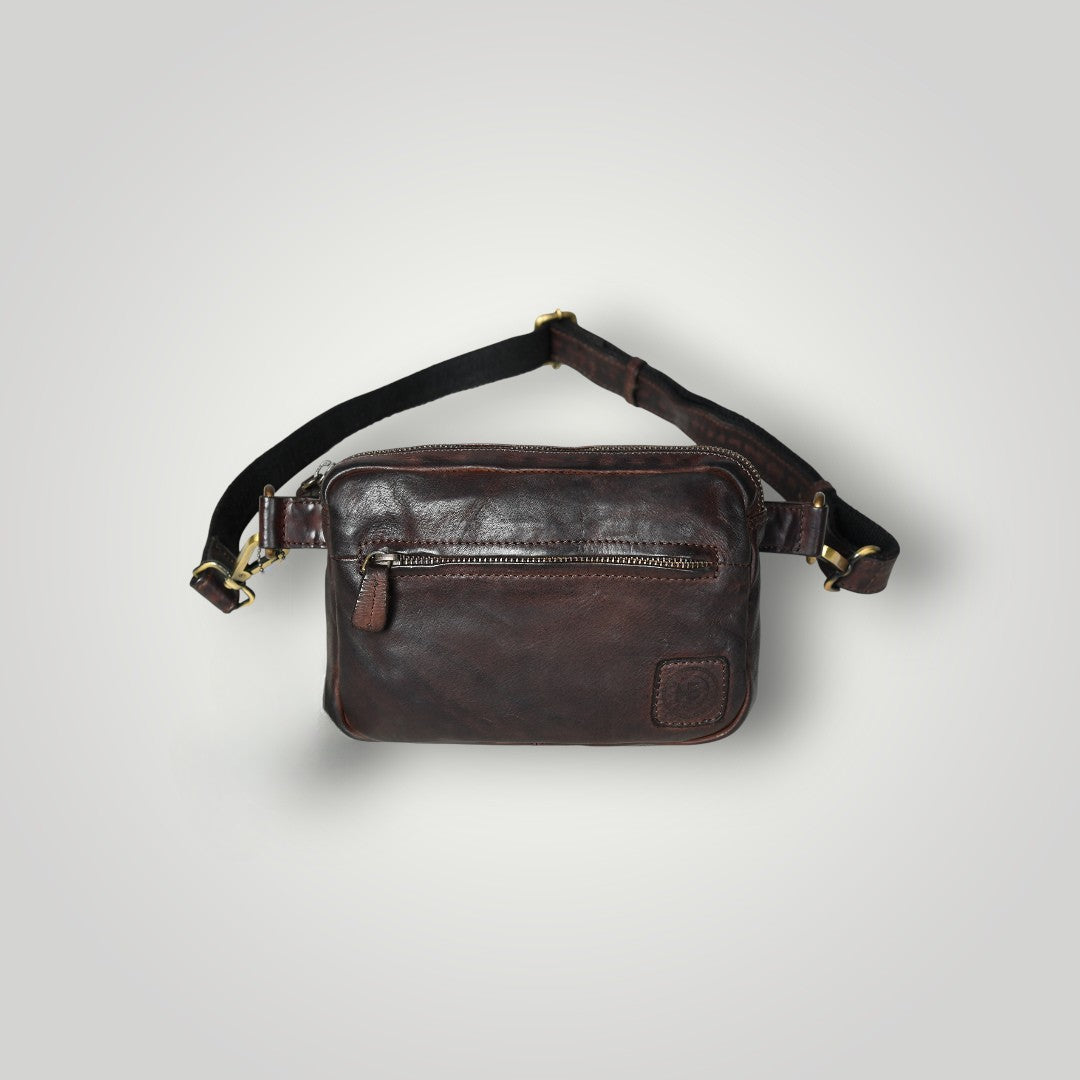 Urban Voyager Belt Bag - Maroon colour