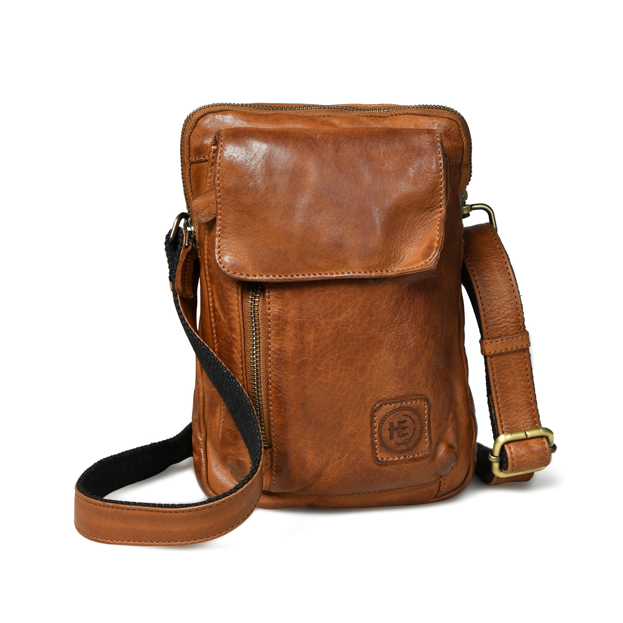 Vintage Explorer Crossbody - Brown Colour