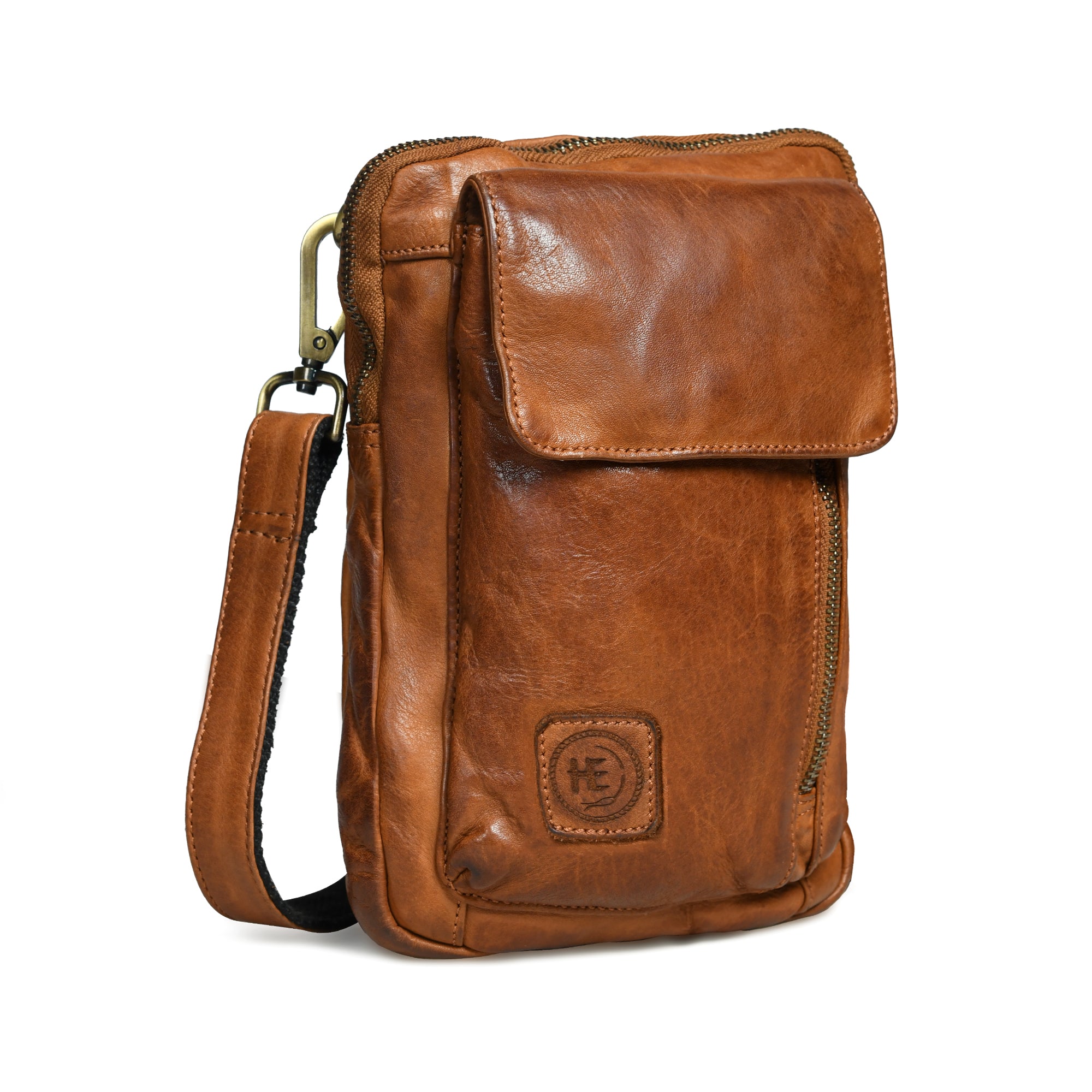 Vintage Explorer Crossbody - Brown Colour