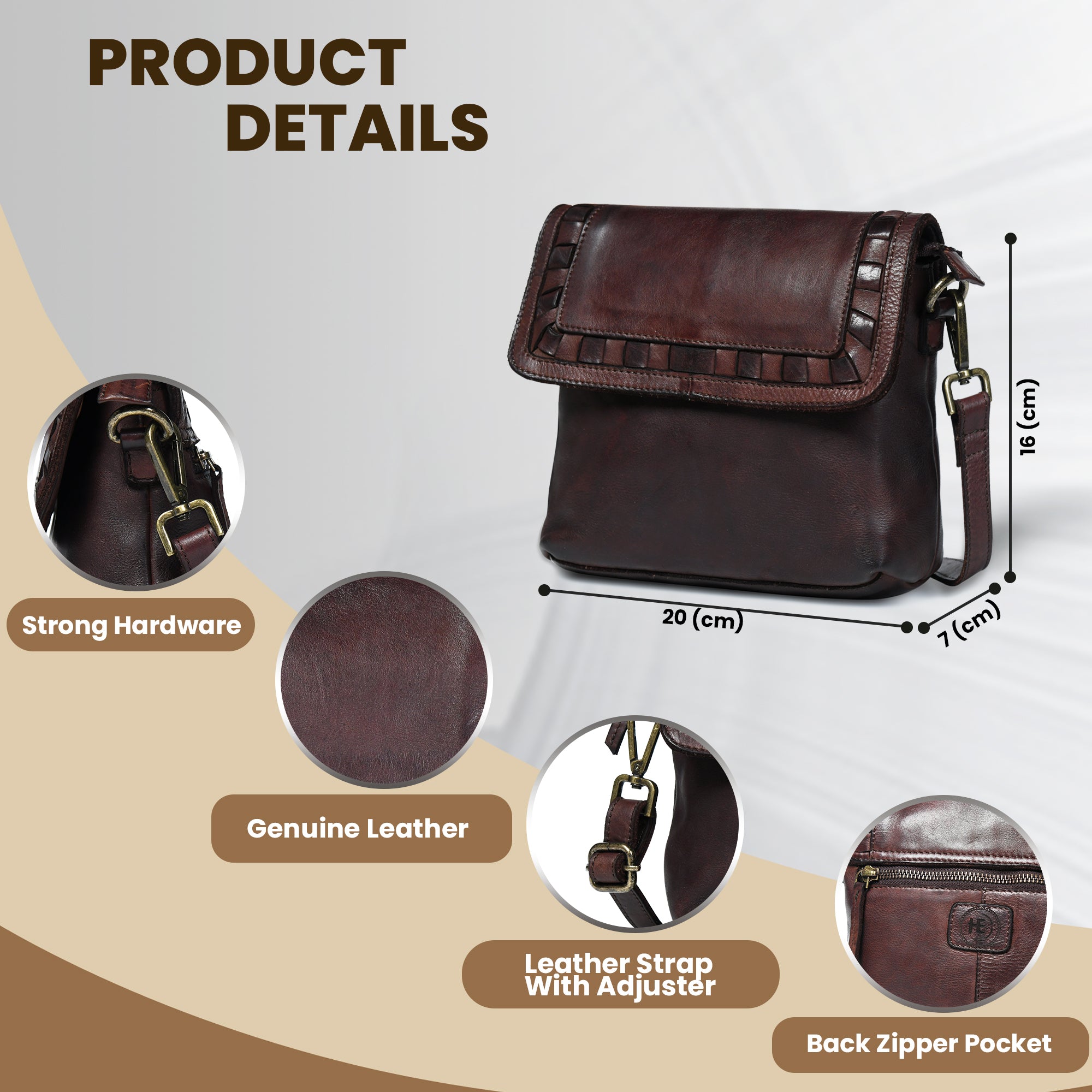 Verdant Crossbody Women's Leather Handbag