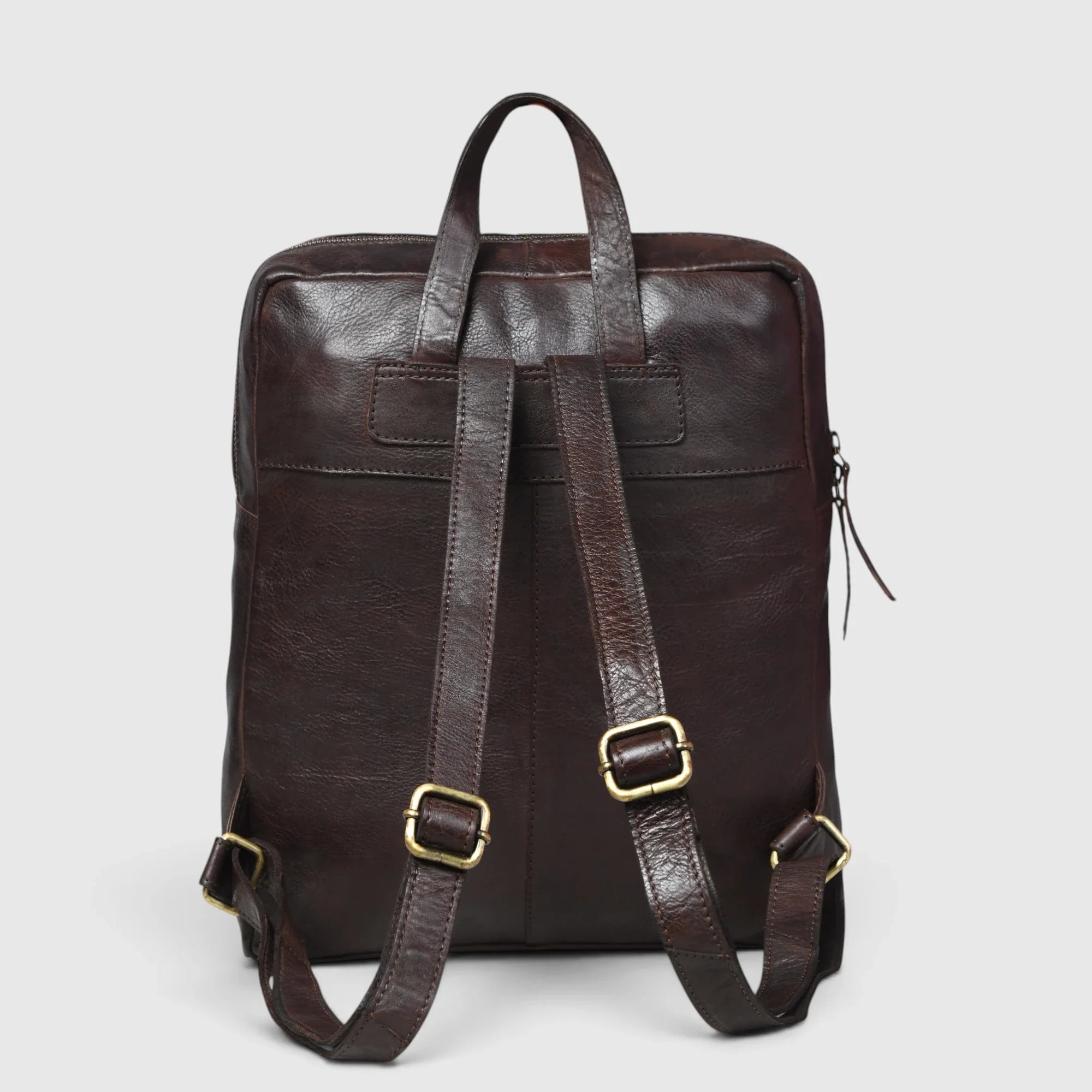 Urbancrest Leather Backpack – Espresso Brown