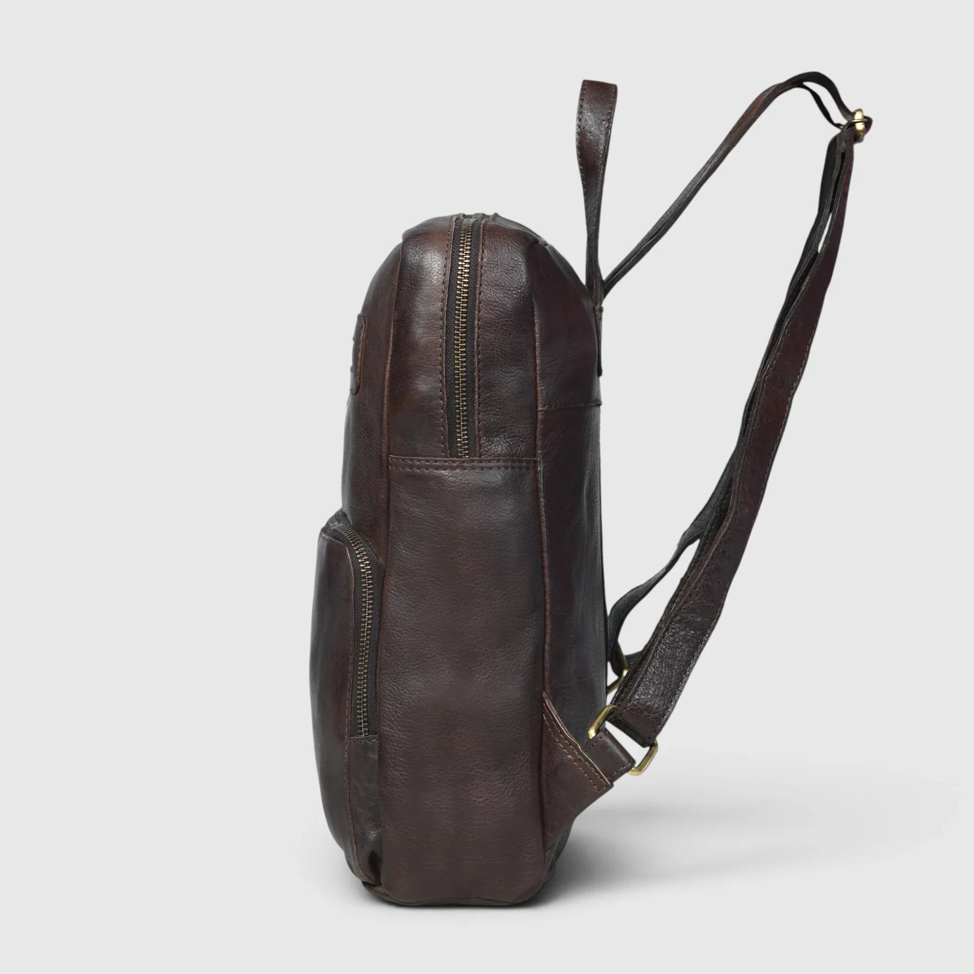 Urbancrest Leather Backpack – Espresso Brown