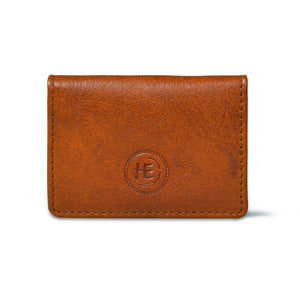 Classic Leather Card Wallet - Brown Colour