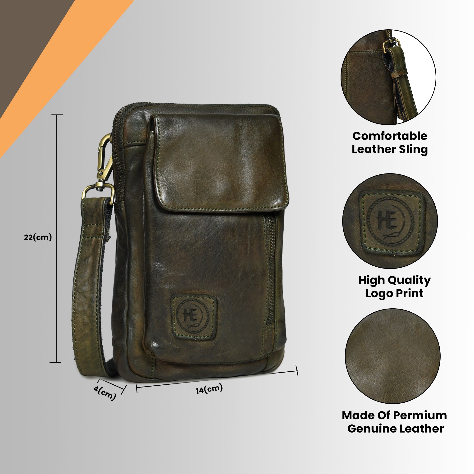 Vintage Explorer Crossbody Bag