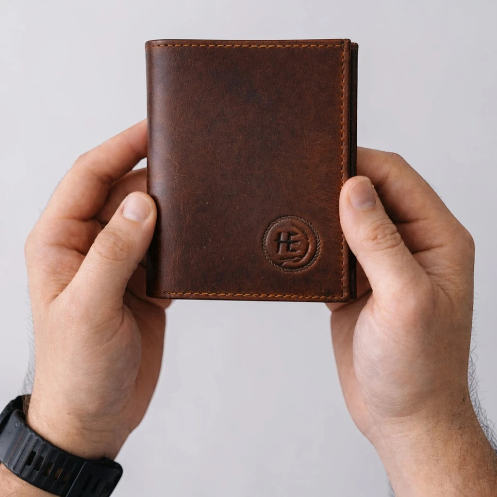 Ironwood Leather Wallet - Brown Colour