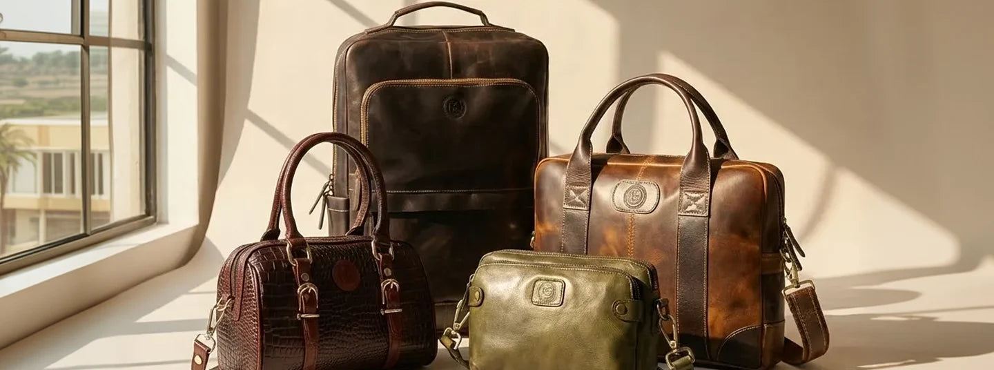 Full Grain Leather Bags 