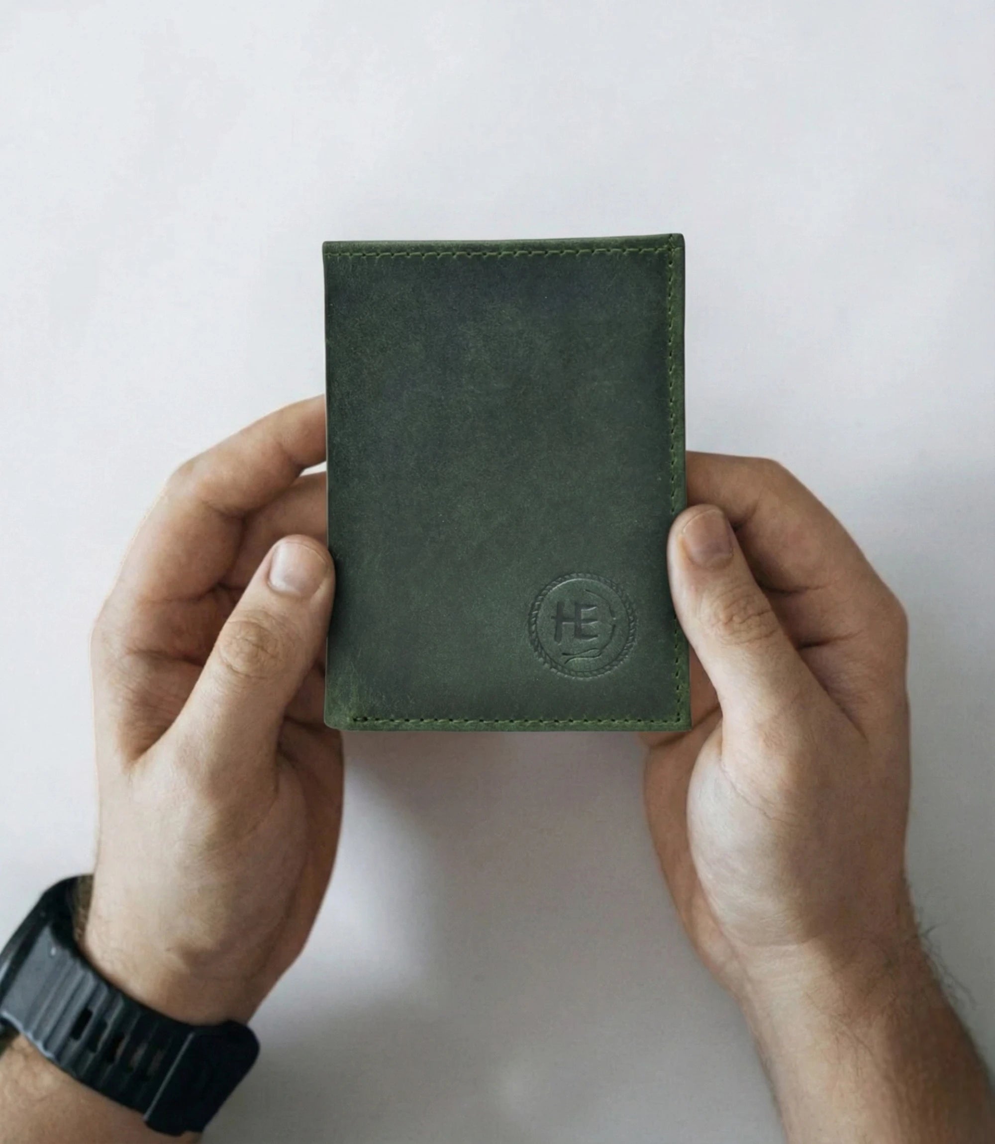 Ironwood Leather Wallet - Rich Green