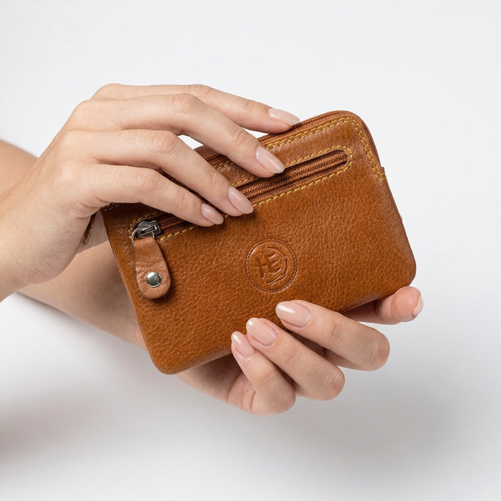 NomadCore Everyday Pouch – Tan Color