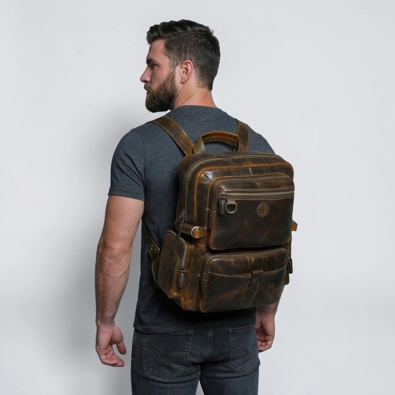 Ranger Vintage Leather Backpack